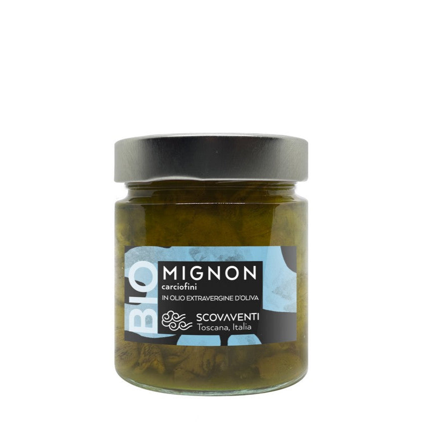 Carciofini Mignon Biologici in olio extra vergine di oliva