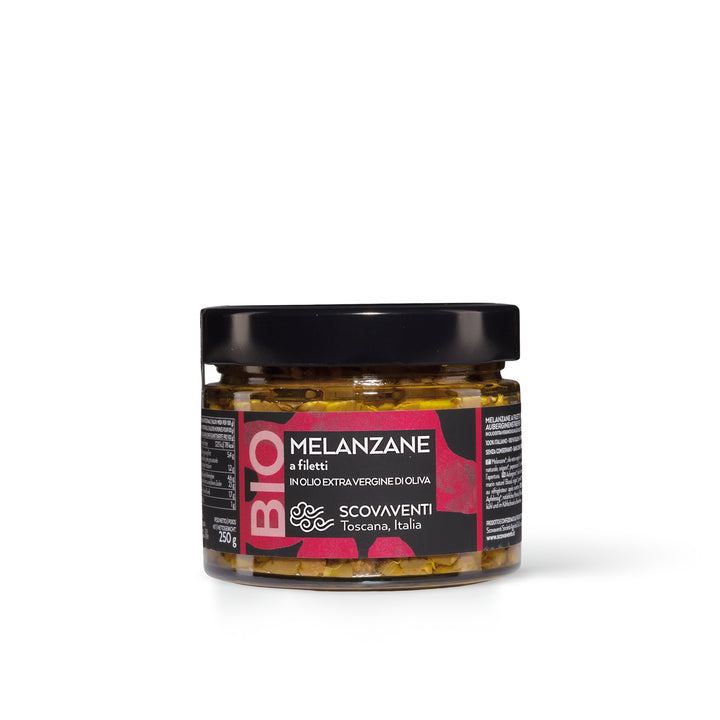 Melanzane a Filetti in Olio Extravergine di Oliva