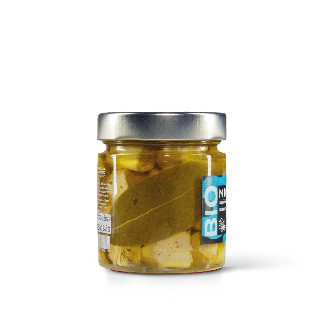 Carciofini Mignon Biologici in olio extra vergine di oliva