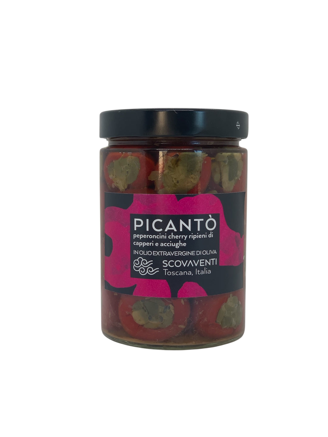 Picantò- Peperoncini piccanti ripieni di capperi e acciughe