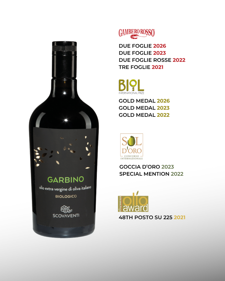 Garbino - Organic extra virgin olive oil