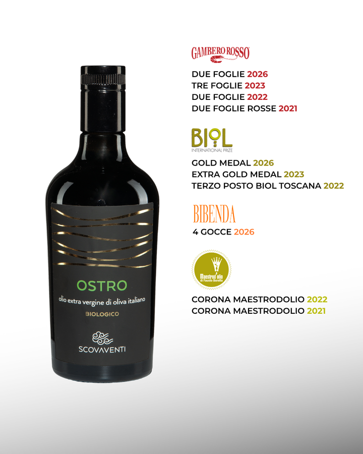 Ostro - Organic extra virgin olive oil