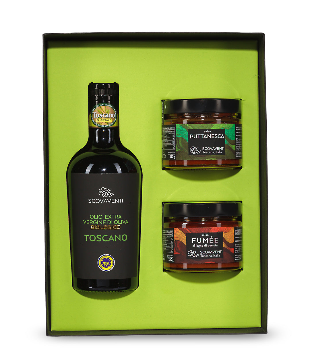Gift pack - Oil selection 500ml + 2 jars 314ml