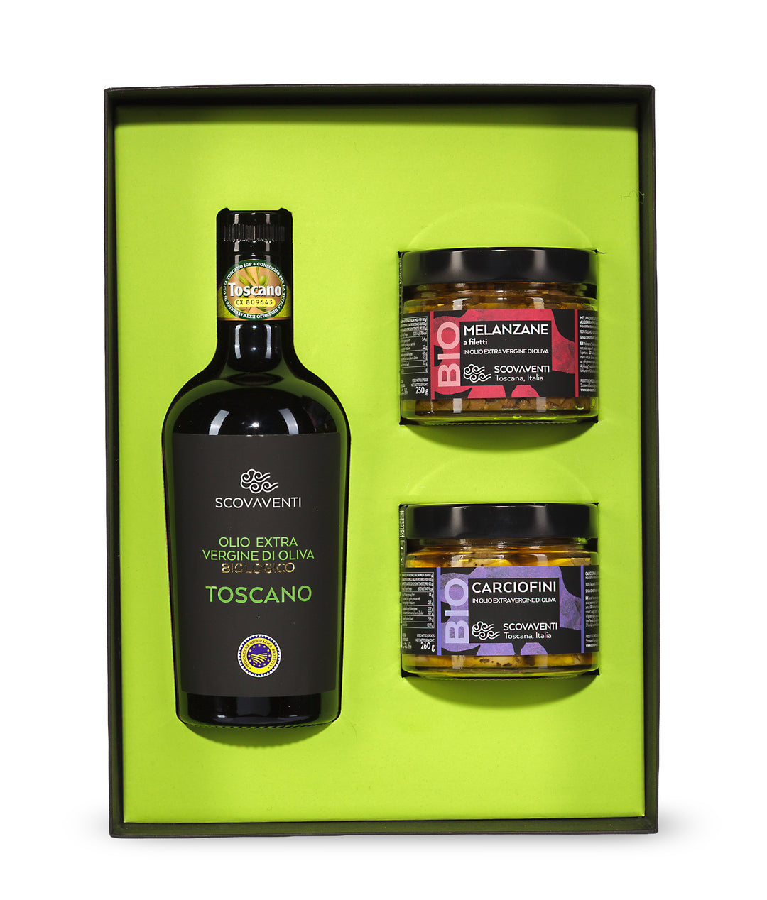 Gift pack - Oil selection 500ml + 2 jars 314ml