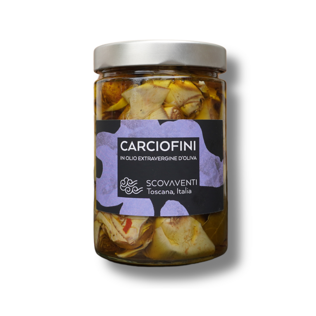 Carciofini in olio extravergine di oliva