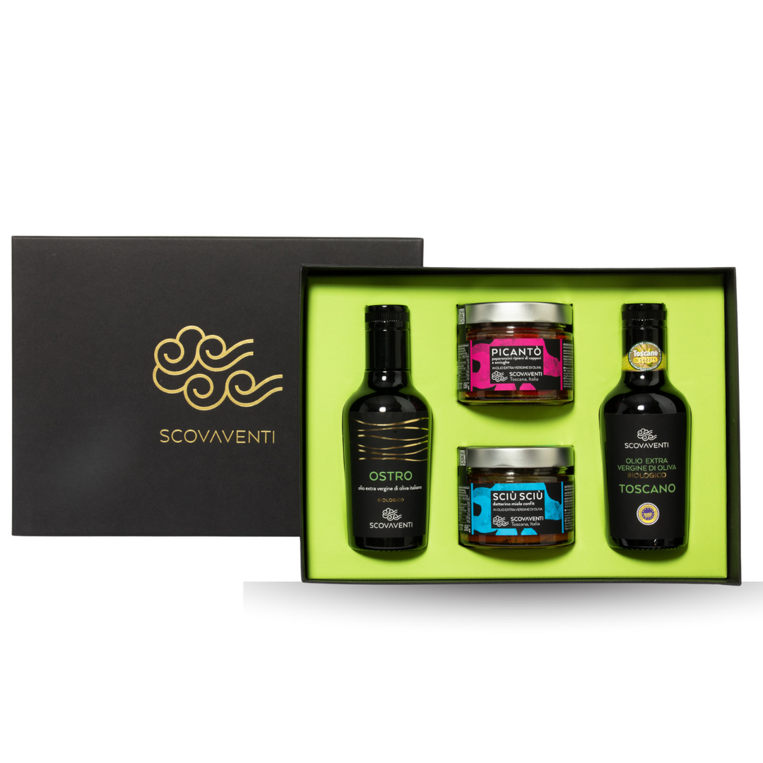 Gift box - Selection of 2 oils 250ml + 2 products in jar 314ml